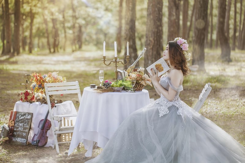 Enchanted Forest Wedding Reception